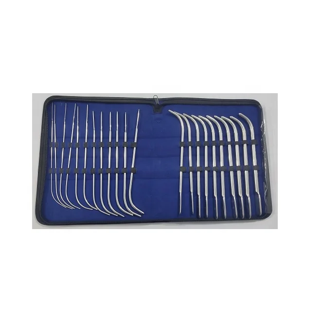 Набор уретральных расширителей из нержавеющей стали