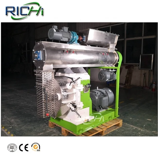 RICHI 3-4 T/H Pellet Press Chicken Feed Concentrate Machine Press Granulators