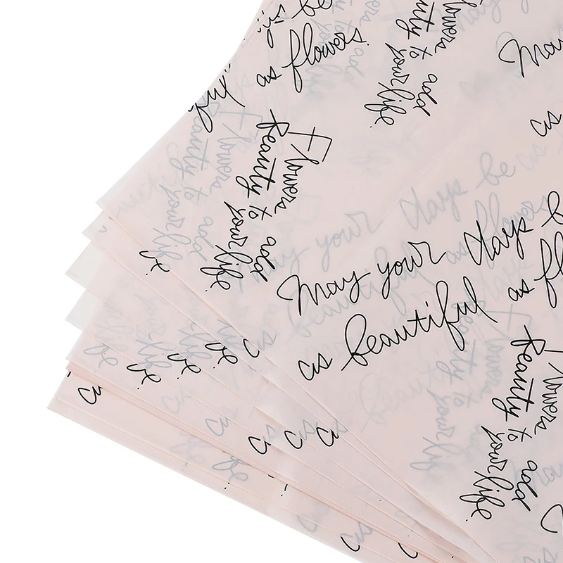 Packing Paper Recycled Packing Tissue Paper Waterproof Flower Tissue Packing Paper