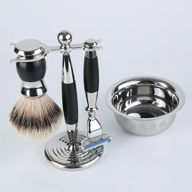 Shave Items Shaving Brush and Razor Stand for Wet Grooming