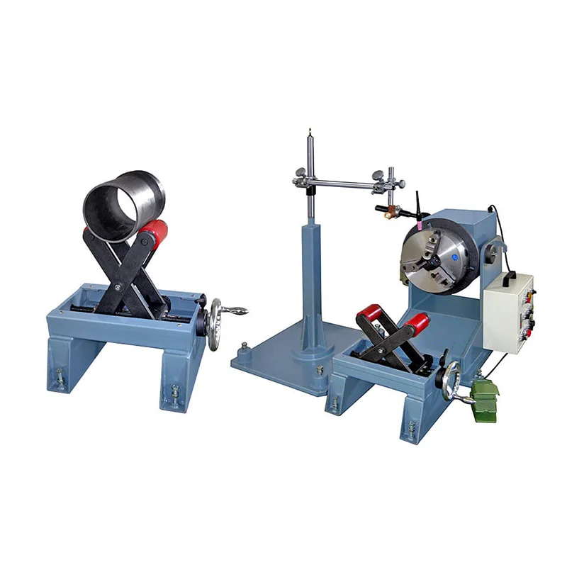 Small Auto Welding Positioner / Welding table For Welding Pipe