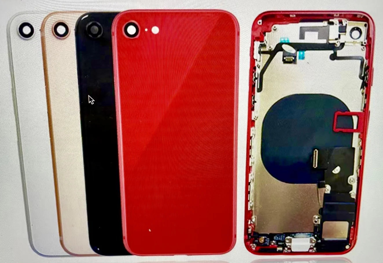 Battery Cover with Flex Cable New Arrival  Back Cover Housing with Small Parts for iPhone XR