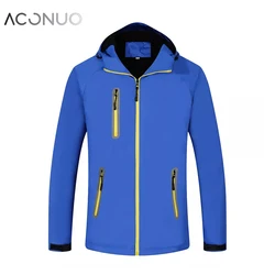 High Quality Custom Logo Anti-bacterial Windproof Camping Mens Outdoor Jacket