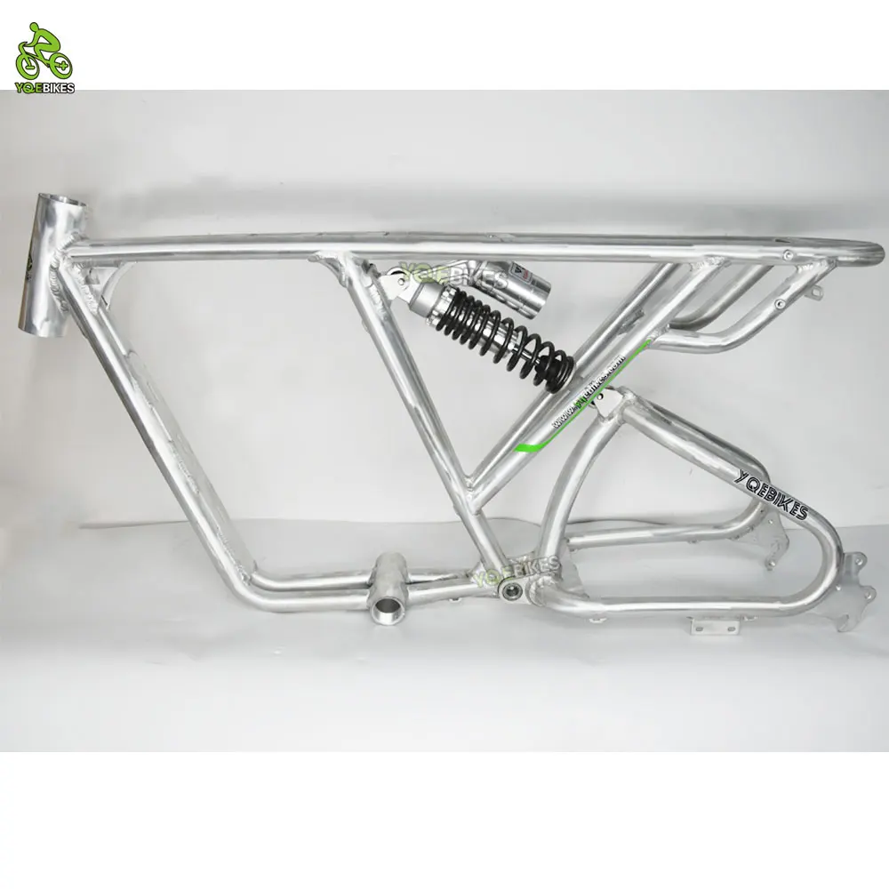 YQEBIKES Professional New Cargo Titanium Bike Frame 1000W 2000W 30Ah Full Suspension Ebike 73 RX Carbon Bike Frame for Wholesale