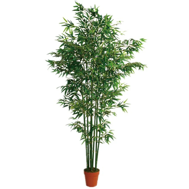 Artificial bamboo with pot garden decoration indoor and outdoor furnishings