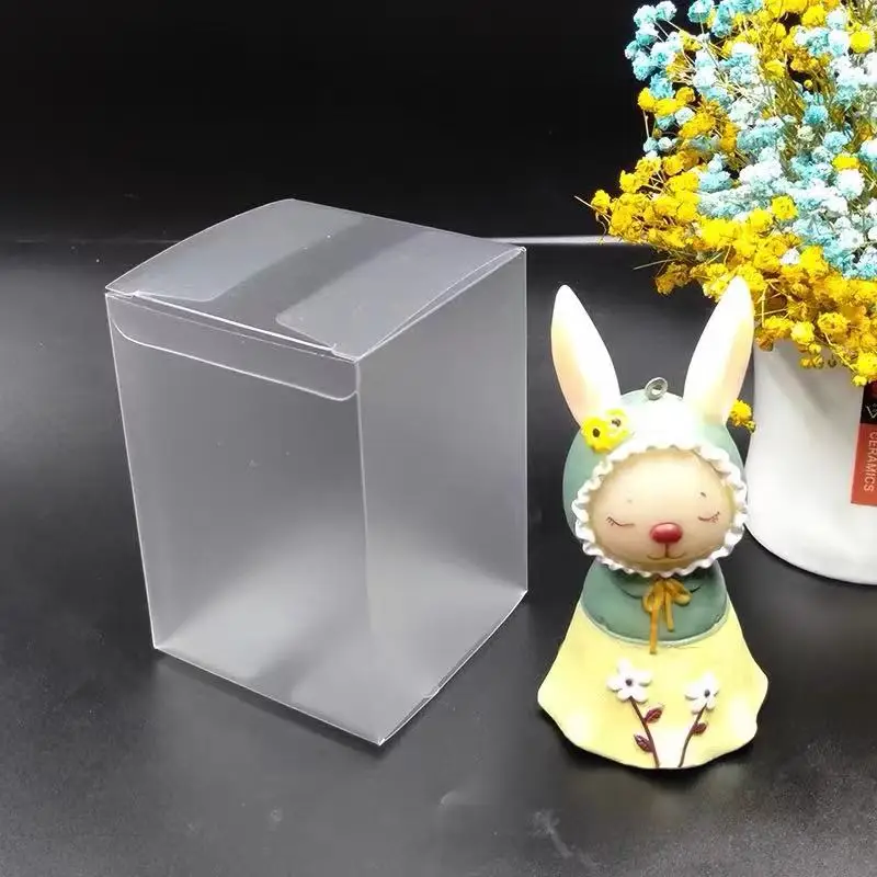 Hot Selling Custom Blank Frosted Packaging Box Transparent PVC Plastic Box
