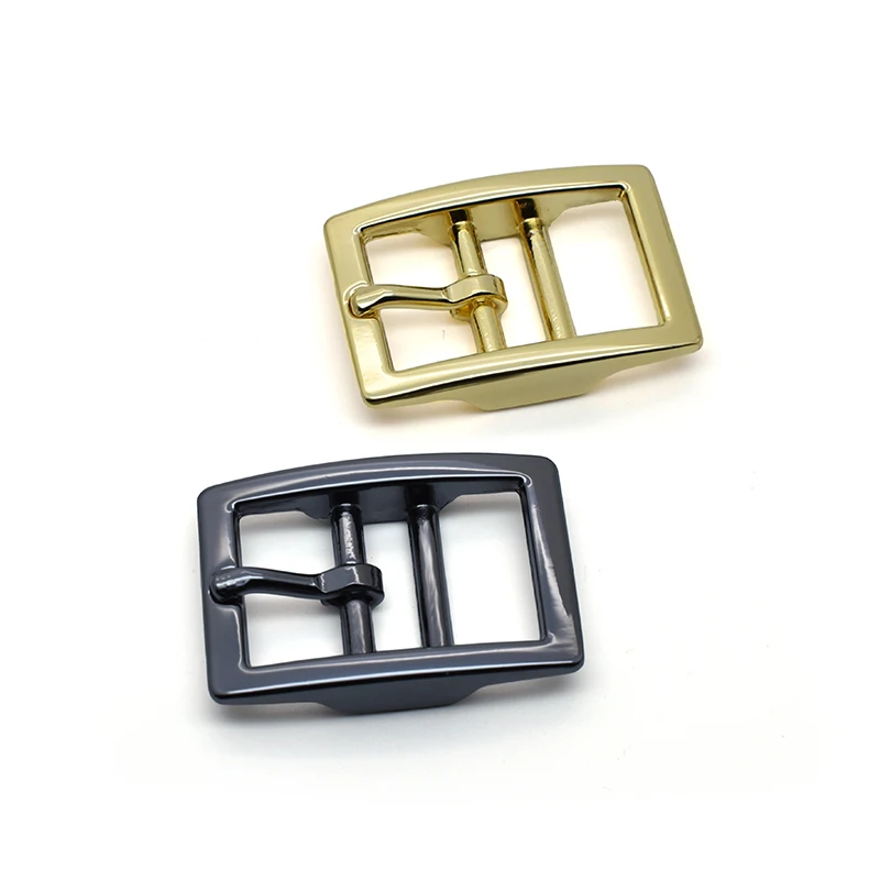 20mm 25mm Adjustable Slide Buckles Custom Dog Belt Buckle Accessories Double Bar Metal Pin Belt Buckle for Dog Collar