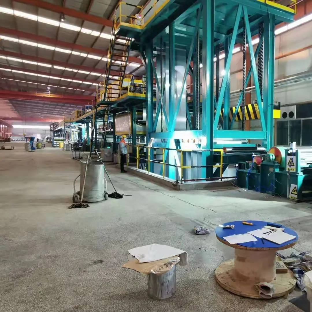 Стальная лента GI /GL 1650 мм, производственная линия цветного покрытия металла