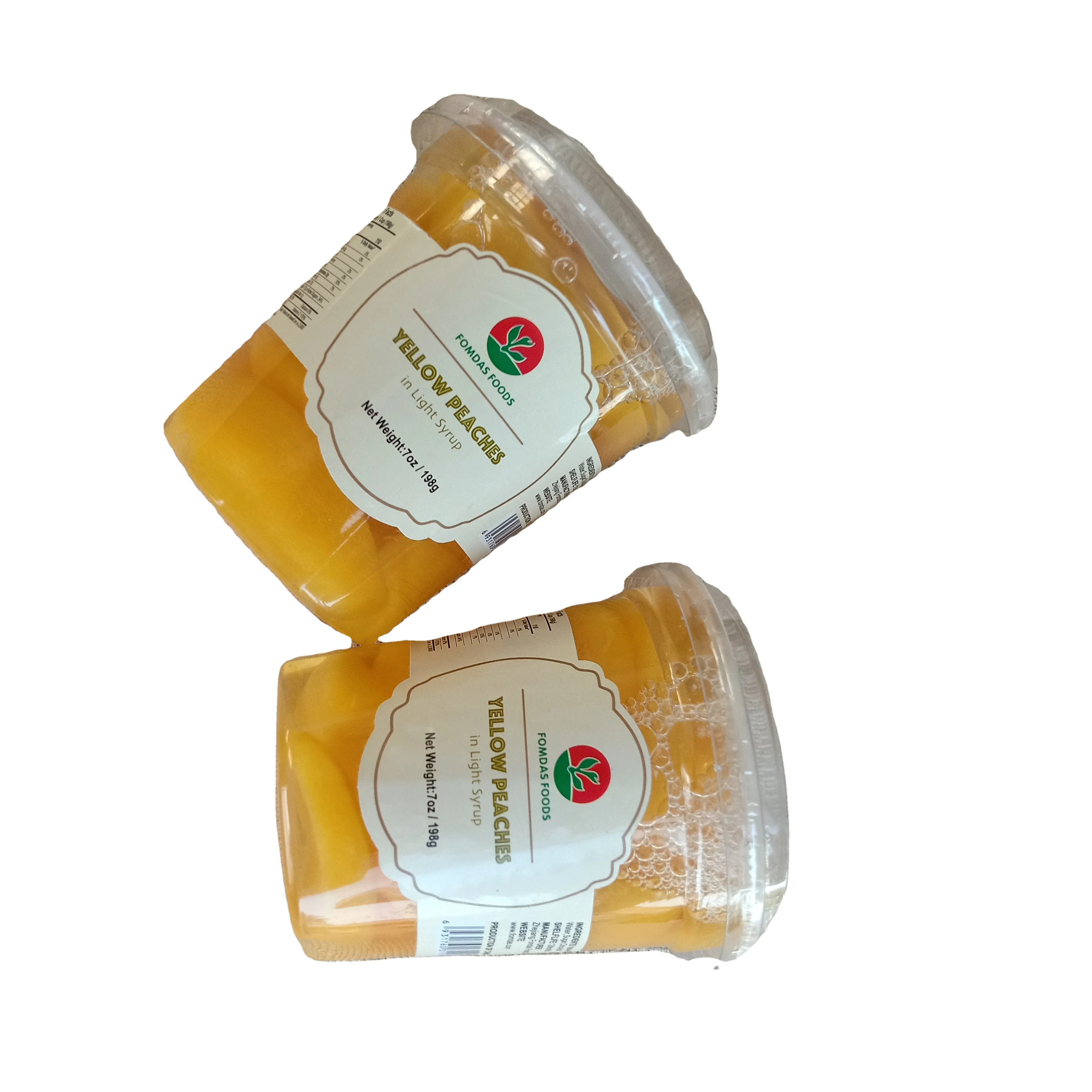 Canned Yellow Peaches in light syrup  7oz