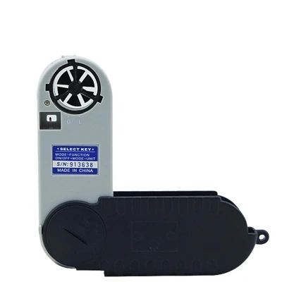 AZ8909 Mini Handheld Pocket Type Digital Air Flow Meter/Windspeed Meter With Humidity And Temp Prseure Range AZ-8909