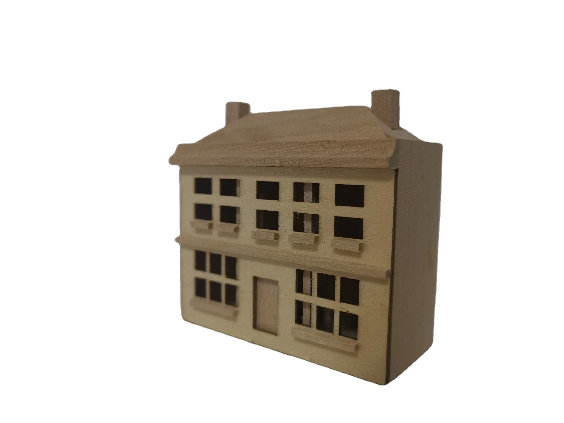1/12  Custom Handmade Wooden Toys  Unpainted Dollhouse Miniature  For Toys