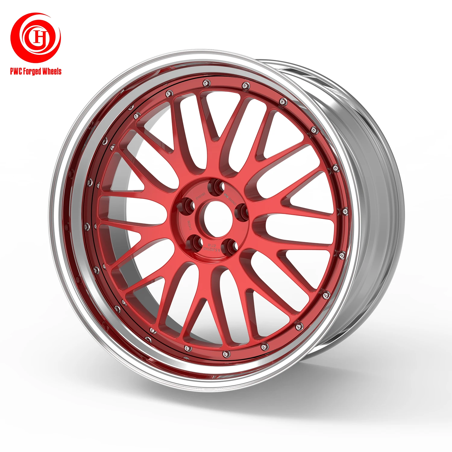 PWC Customized CNC 22 inch 5x114.3 aluminium alloy forged car wheels rims for BMW