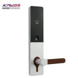 2019 New Arrival Aluminum125khz T5577 RFID Keycard Hotel Door Lock system electronic smart lock for hotels