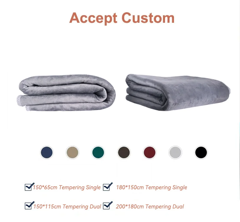 Оптовая продажа дешевое теплое электрическое одеяло с подогревом для зимы британская вилка большого размера домашнее без рисунка