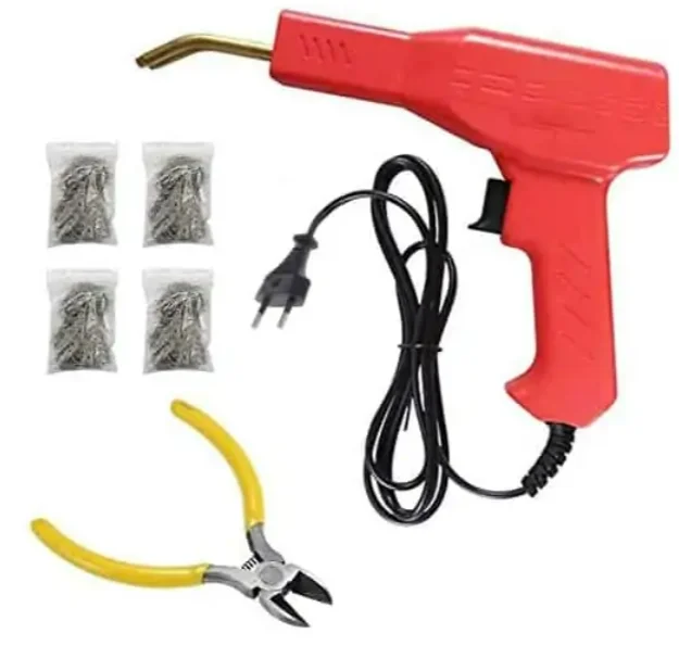 
 Автомобильный бампер ремонт сварочный пистолет сварочный аппарат горячий степлер сварочный набор сварочный ремонтный инструмент горячий степлер набор паяльника  