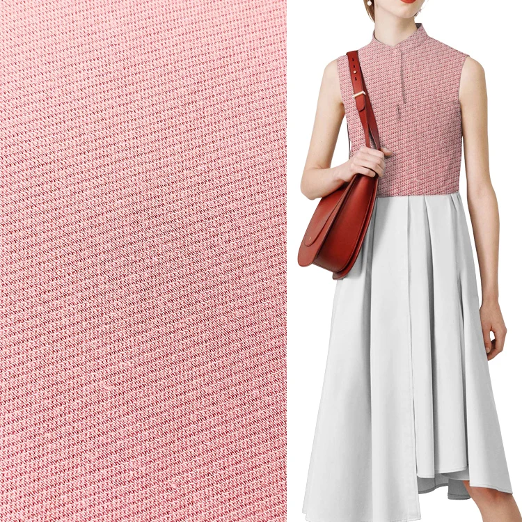 
Latest product development rayon nylon spandex siro slub and wtill Roma fabric for garment 