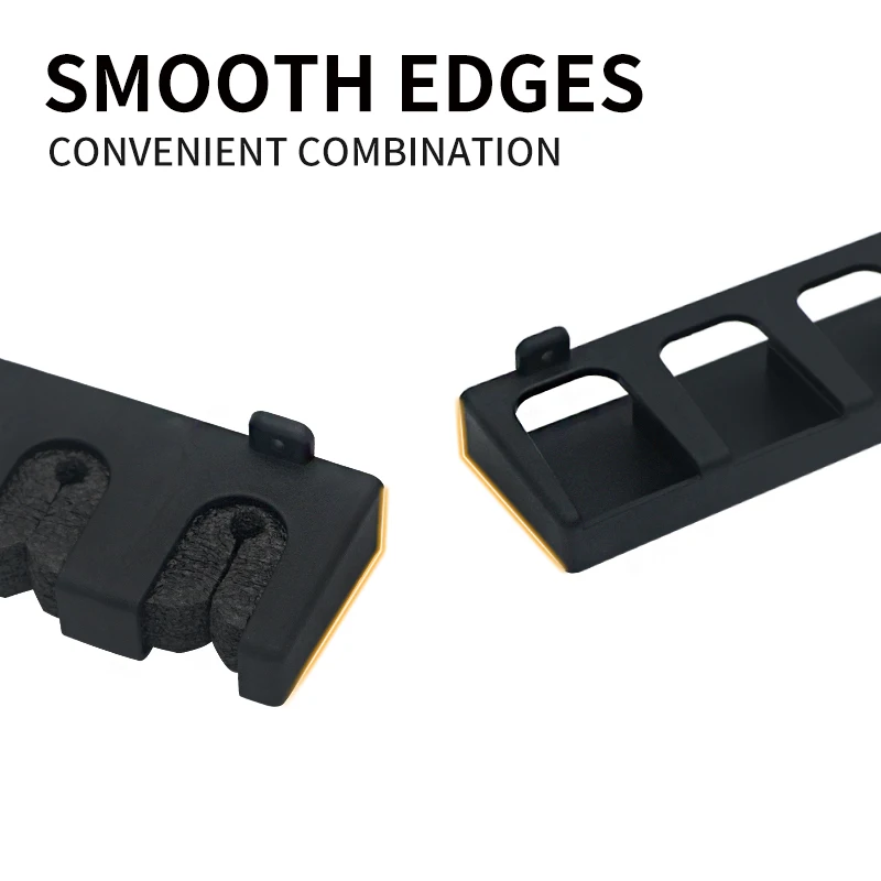 FISHGANG 2021customize ABS plastic Fishing rod rack with EVA  Fishing rod storage holder 237g 32*6.5*5cm fishing rod rack