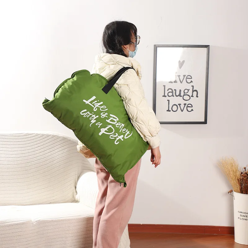 custom design Outdoor Adjust Designer Dog Pouch Bags Travel Walking Waste Pet Treat Bag Dog walking bag