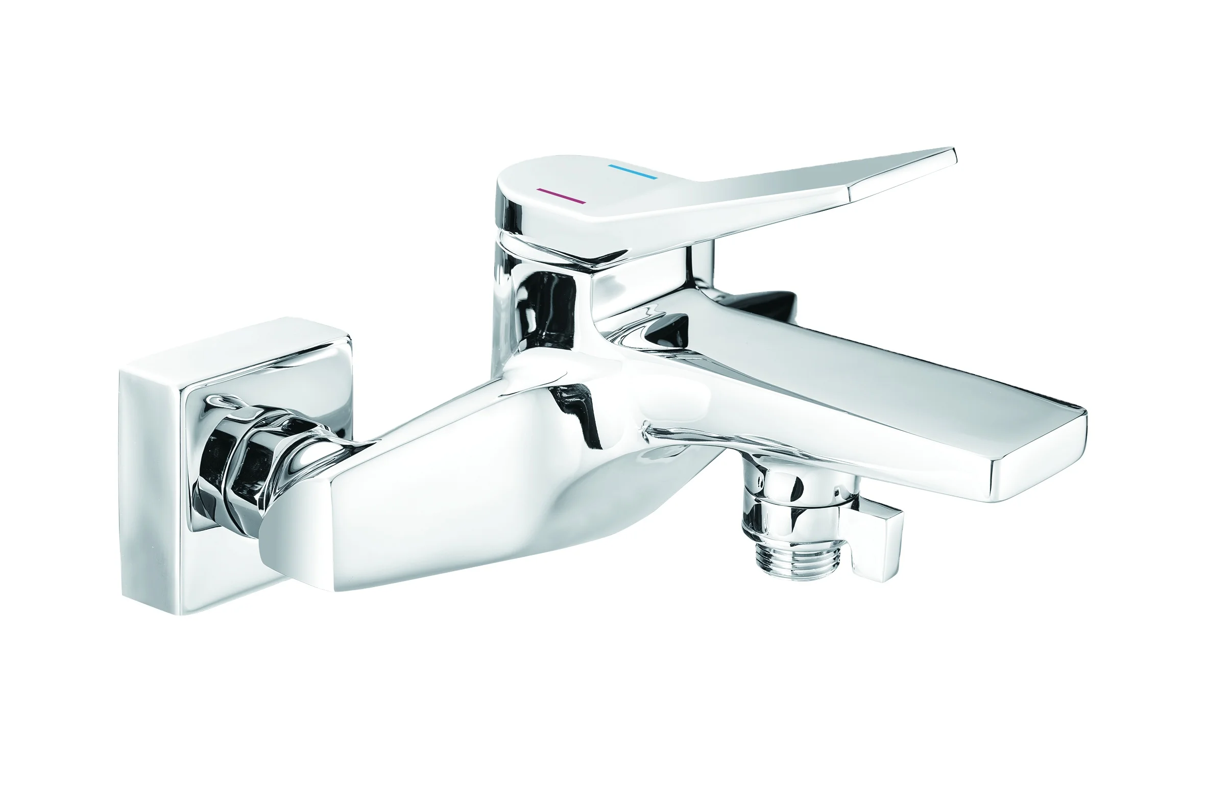 
hot selling brass bath mixer single lever hot and cold faucet water 