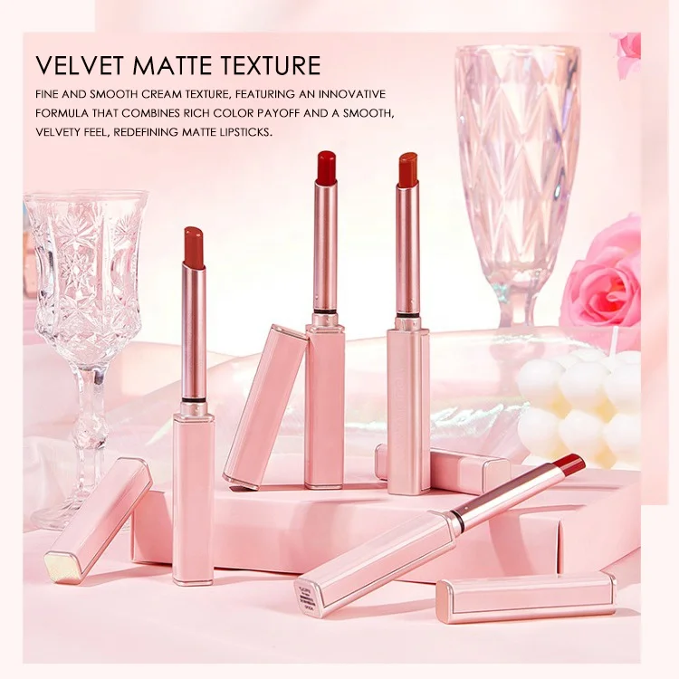 Luxury Matte Lipstick Set Velvet Moisturizing, Waterproof and Long-lasting Lipsticks