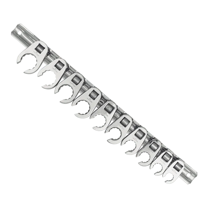 High Quality Hand Tool 10 Pcs 3/8 inch Crowfoot Spanner Set