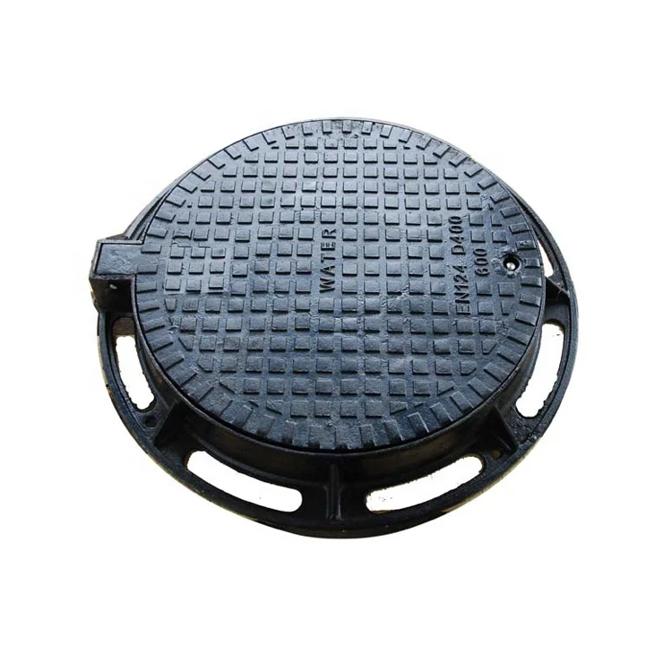 High Quality EN124 Class D400 Professional Casting Ductile Iron Locking manhole covers 600x600