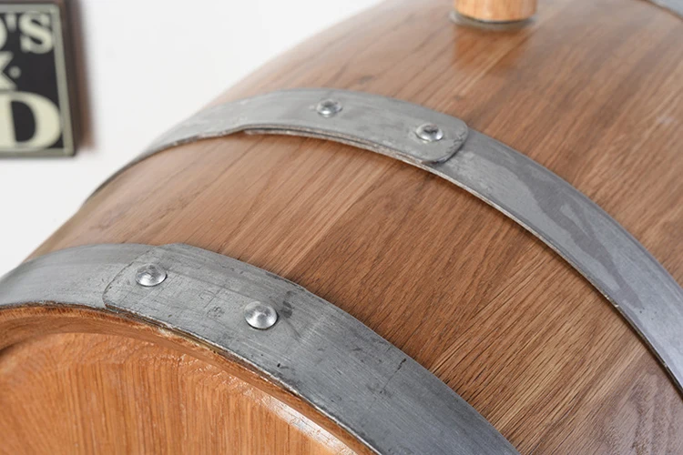 New Year New Style 50L Oak Wood Wine Barrels For Sales
