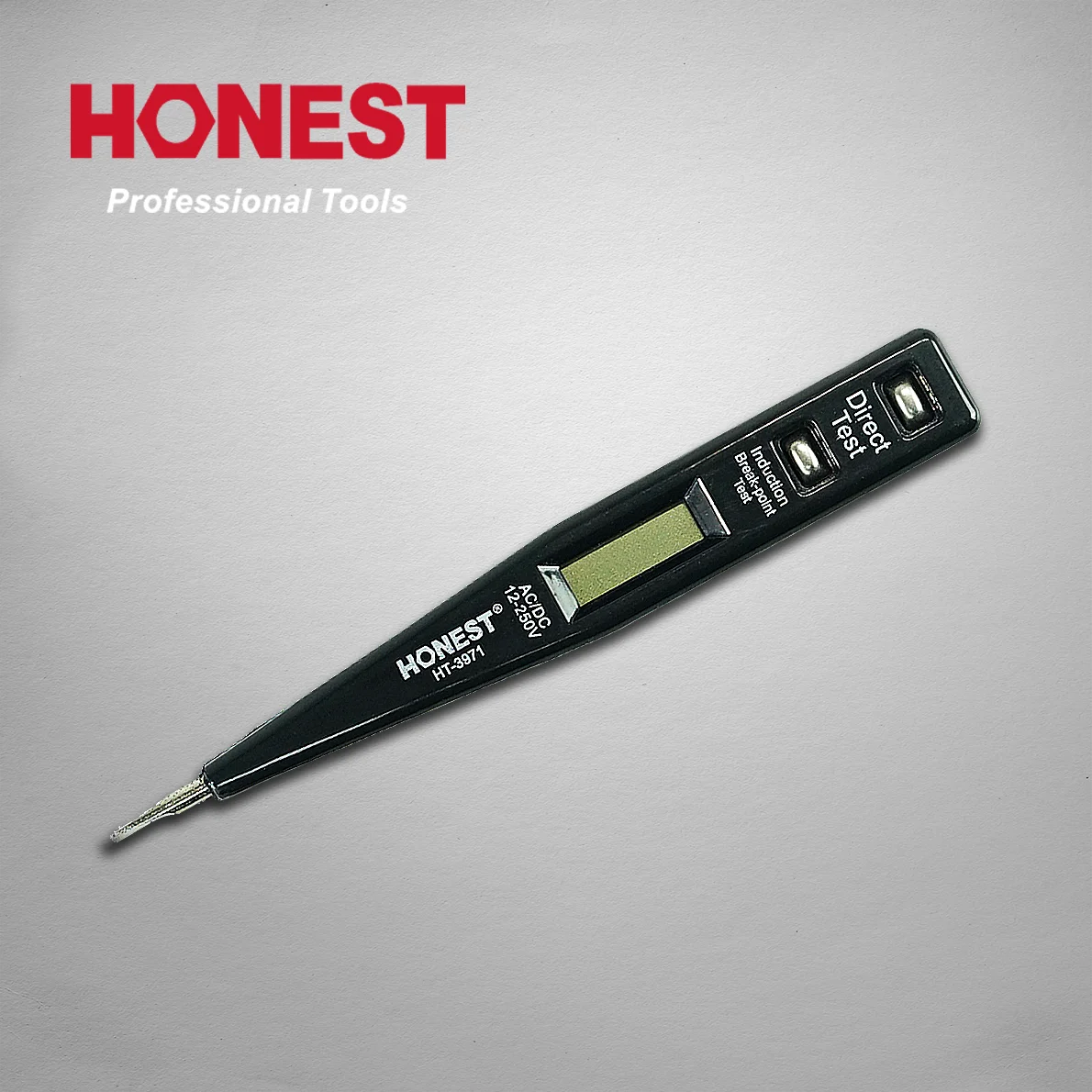 Бесплатный образец 12-250 в быстрый прямой и IndicationAC/DC Цифровой Тестер Напряжения Ручка с LED Alams & без батареи