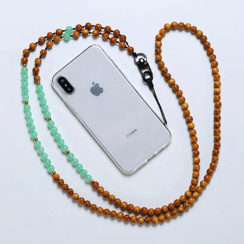 Оптовая продажа, модные аксессуары для мобильного телефона, ожерелье, бусины, цепочка для мобильного телефона, очки, ожерелье, браслет