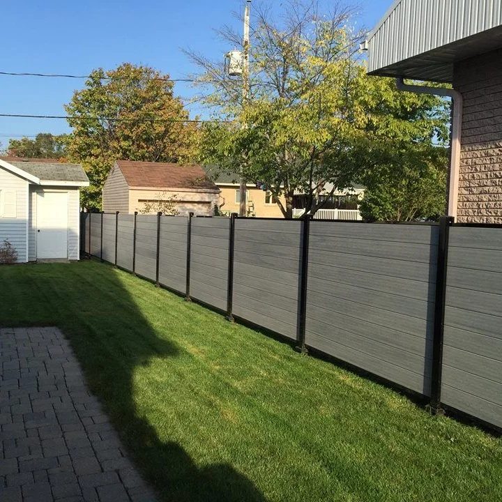 Waterproof composite wpc garden fencing panels board