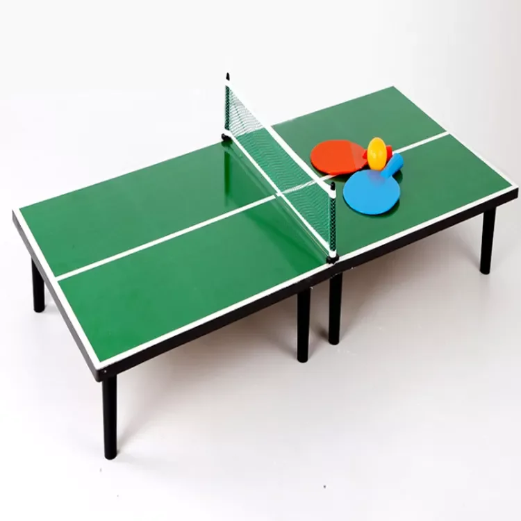 Portable Tennis Table Folding PingPong Table Game Set with Net Table Tennis Paddles and Ping Pong Balls for Indoor/Outdoor