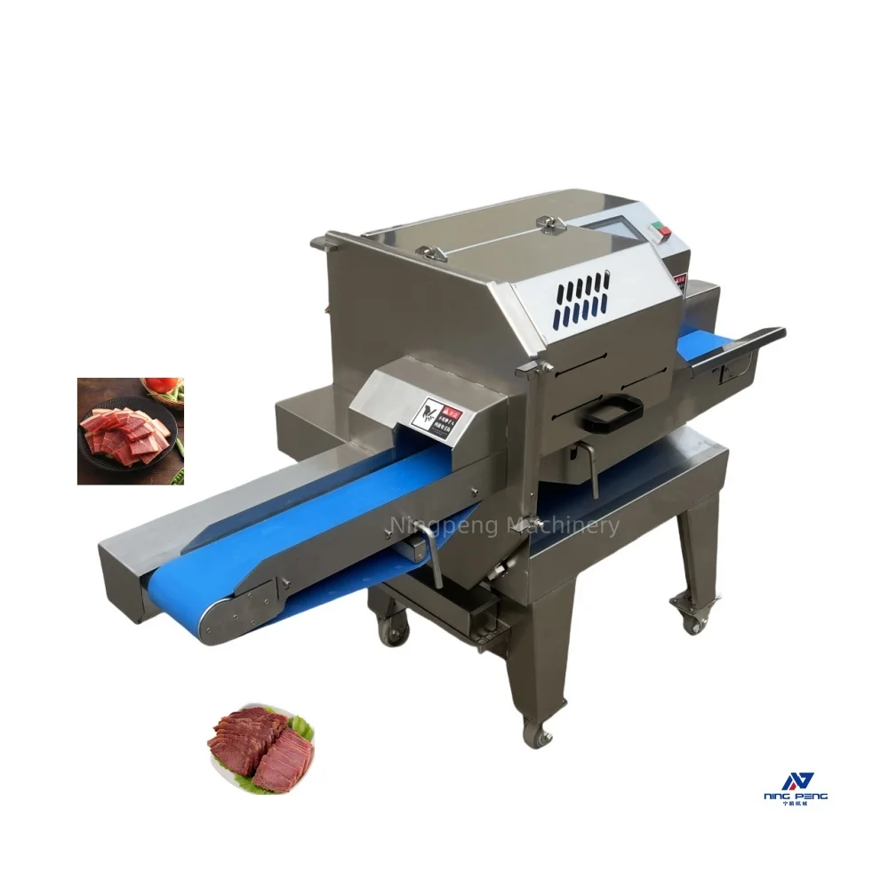 High Efficiency Lotus Root Taro Cutting Machine Dry Tofu Slicing Machine for Sale