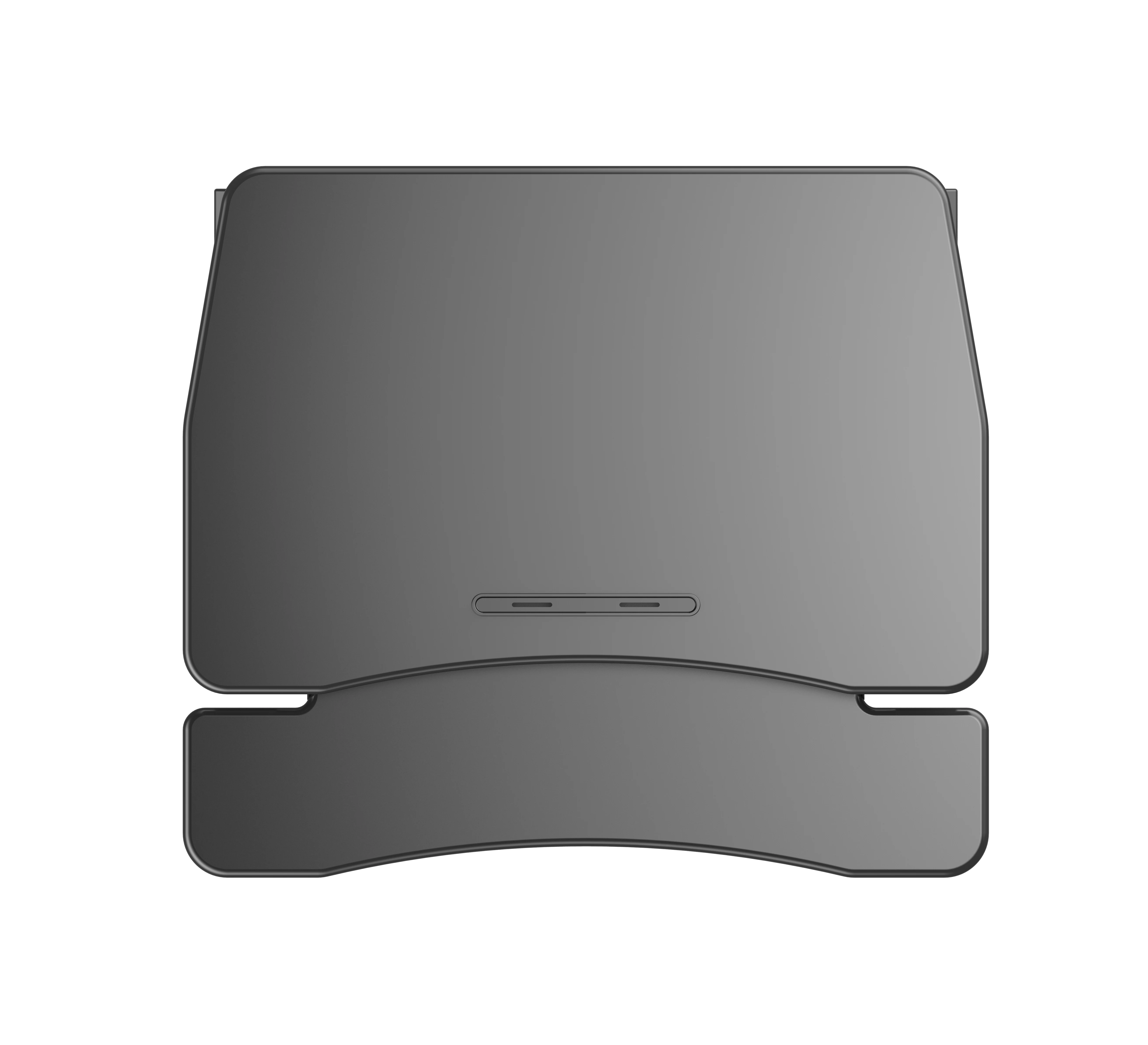 V-mounts Home Office Modern Dual Monitor Laptop Desk Height Adjustable Computer Riser Sit Stand Converter Made Plastic VM-LD07