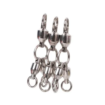 3 ways  stainless steel fish bearing swivel fishing gear fishing accessories  saltwater for sale