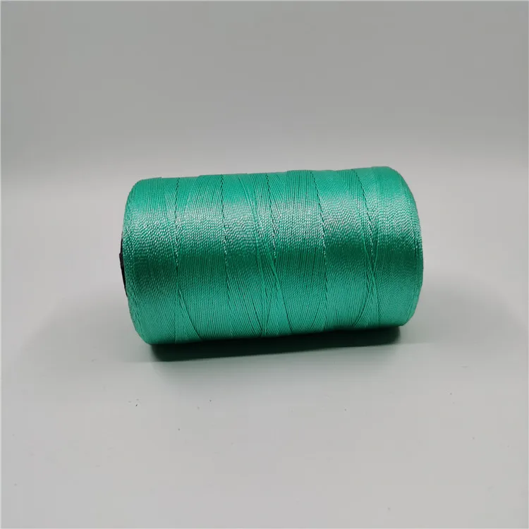 
Factory sale 210D/18 high tenacity dyed 100% nylon filament twsited fishing twine 