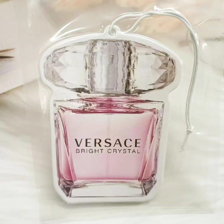 Kunshan China supplier simplicity perfume bottle design custom air freshener long lasting fresh car perfume