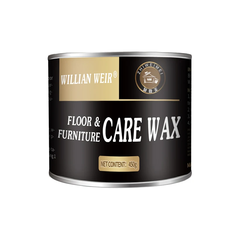Waxing polishing, care and maintenan Special wax for mahogany furniture maintenanceFloor solid wax transparent color