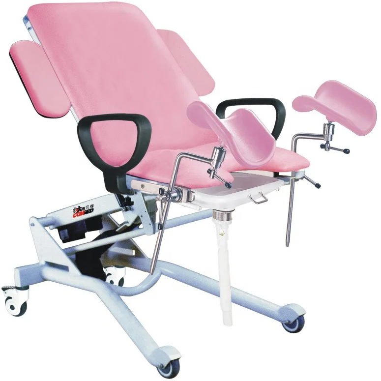 DH-S105B  wheeled electric clinic use obstetric operation chair ISO certified