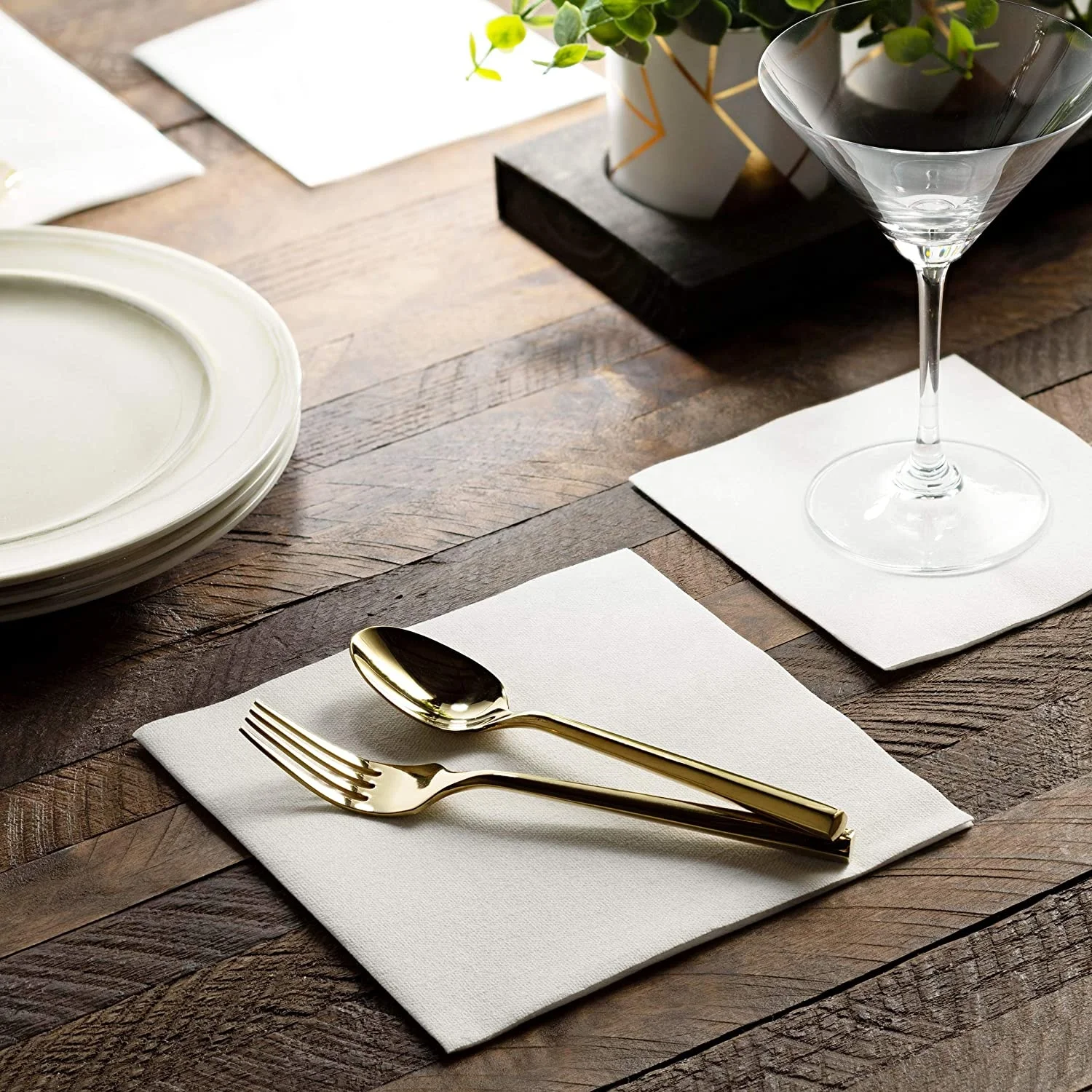 Square Satin Napkin Bright Silk Table Napkin Soft Smooth Fabric Table Napkin