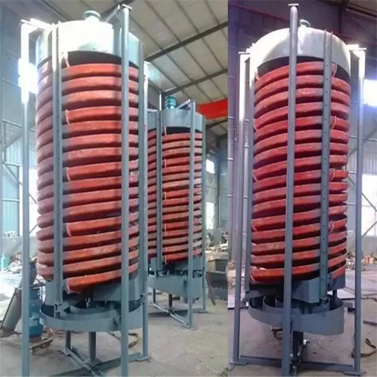 Gold Mining Plant Ore Mining Process Equipment Fiberglass Spiral Chute