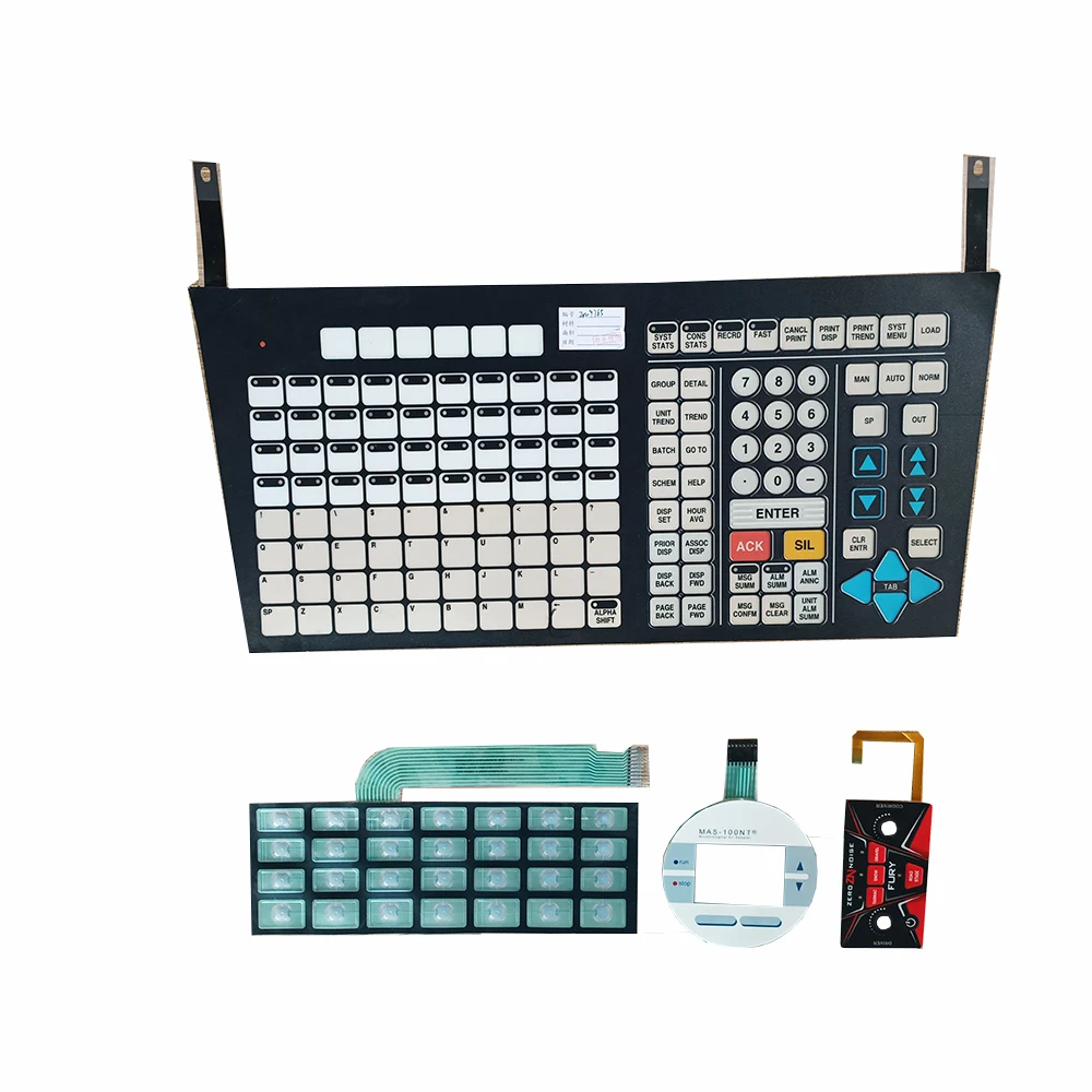 Industrial Control Membrane Panel Mechanical Membrane Keyboard Switch