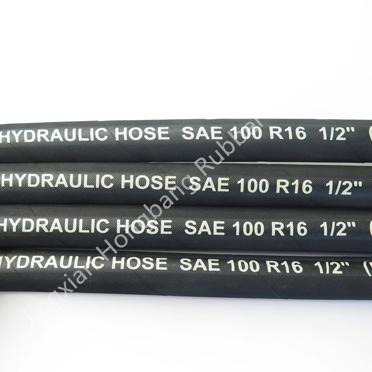 Hydraulic Rubber Hose R1AT/1SN/R2AT/2SN Steel wire spiraled rubber hose drilling hose pipe