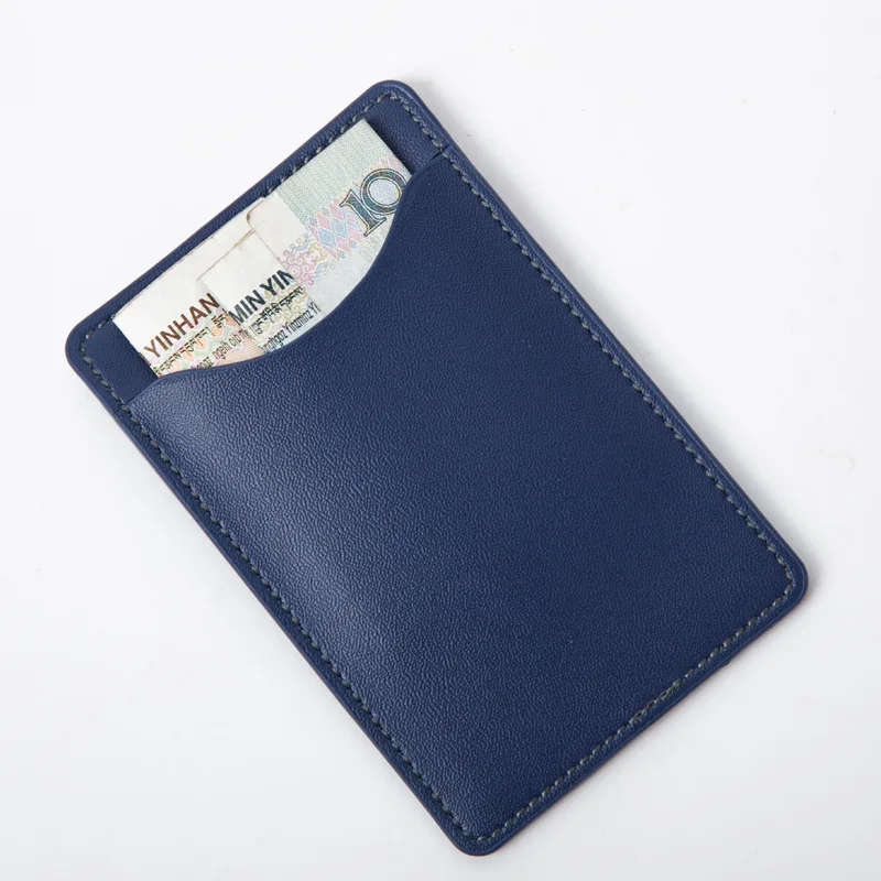 Leather ID Badge Holder, Vertical PU Leather ID Badge Holder with 1 Clear ID Window & 1 Credit Card Slot and a Detachable Neck L