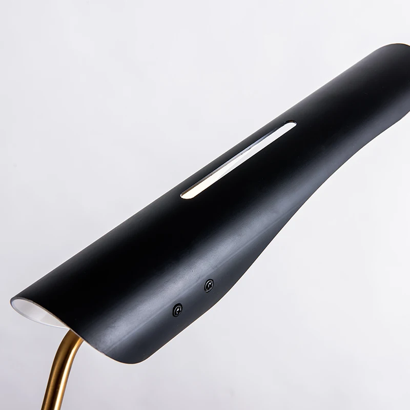 
Modern Nordic Design Minimalist Style Creative Metal LED Table Light For Hotel Home Study Bedroom 