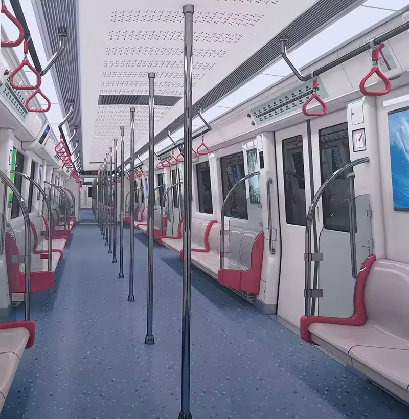 Transport pvc vinyl bus flooring roll pvc plastic carpet roll for train