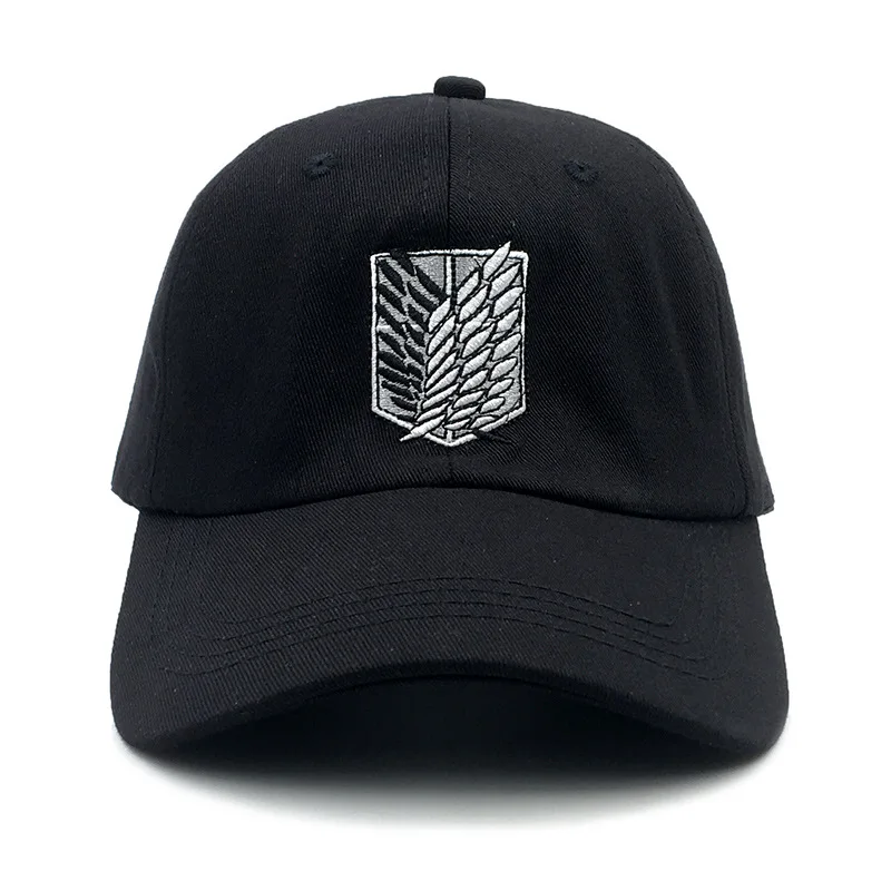 Wholesale Classic Anime Attack On Titan Baseball Hat Wholesale Summer Mesh Cat Ears Hip Hop  Hat