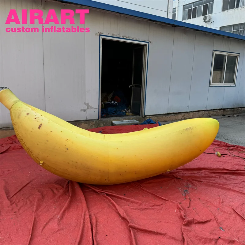 Activity Party Decorating Inflatable Banana,inflatable Big Banana Fruit Balloon