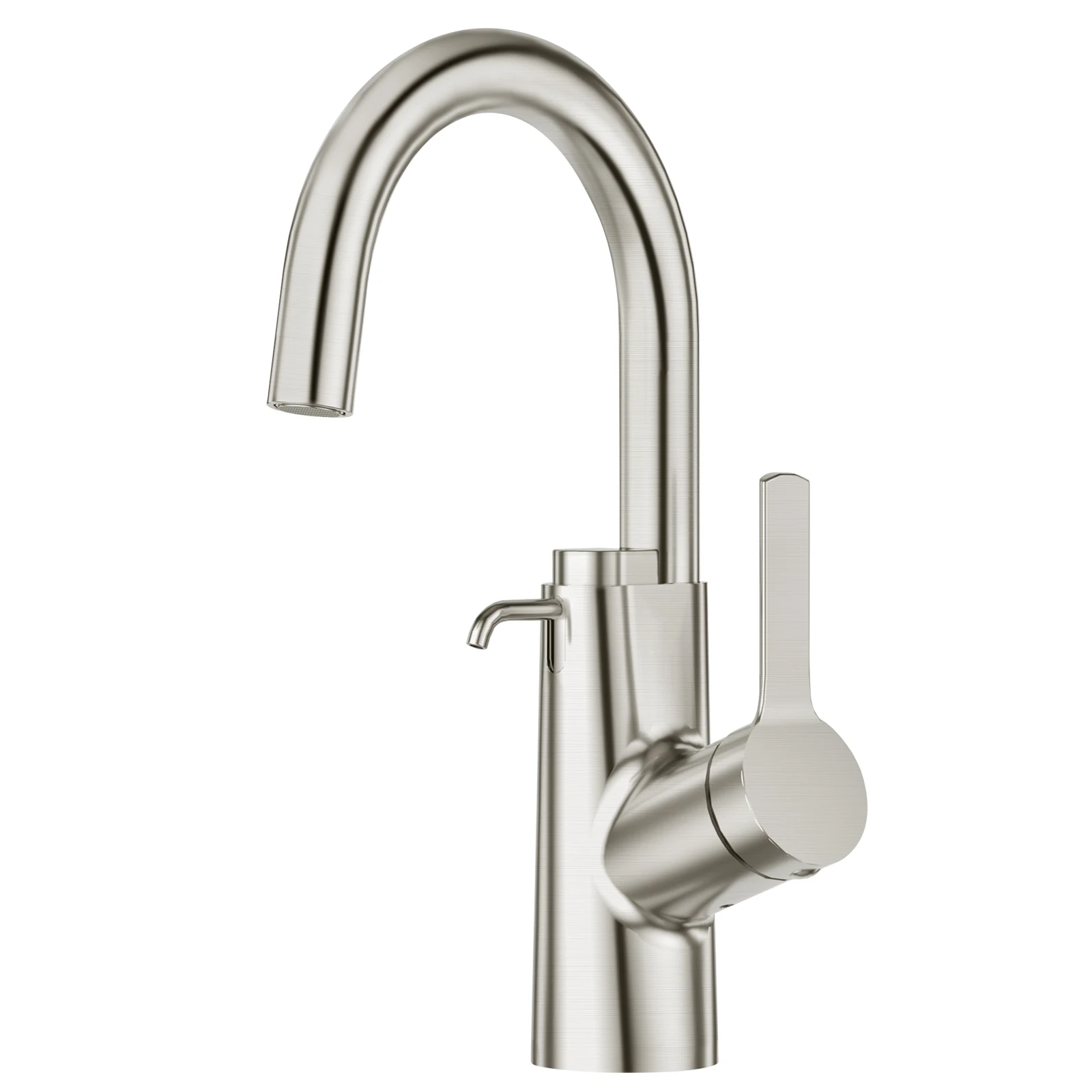 New appearance with soap dispenser 304 stainless steel kitchen faucet