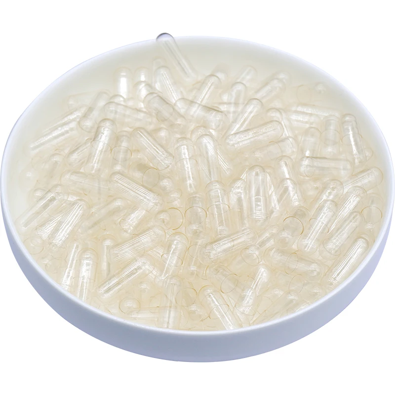 HPMC Empty Vegetarian Capsule Shell Clear Empty Natural Vegan Capsules Size 000 00 0 1 2 3 4 Pullulan Capsules