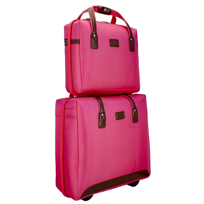 Travel Trolley Bag Hand Small Mini Suitcases Carry On Luggage Sets 2 Pcs Malet De Viaj Custom Cheap 19 Inch Large Capacity Valis